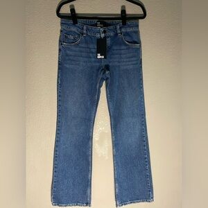 The Kooples Women's Sz 28 distressed hem Button Fly Jeans Vestiaire Carryover